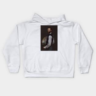 Self-Portrait by Frederic Bazille Kids Hoodie